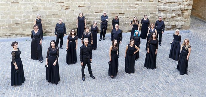 Archivo - Ensamble Vocal de La Rioja ofrece un concierto en el Auditorio del Ayuntamiento en favor del Banco de Alimentos