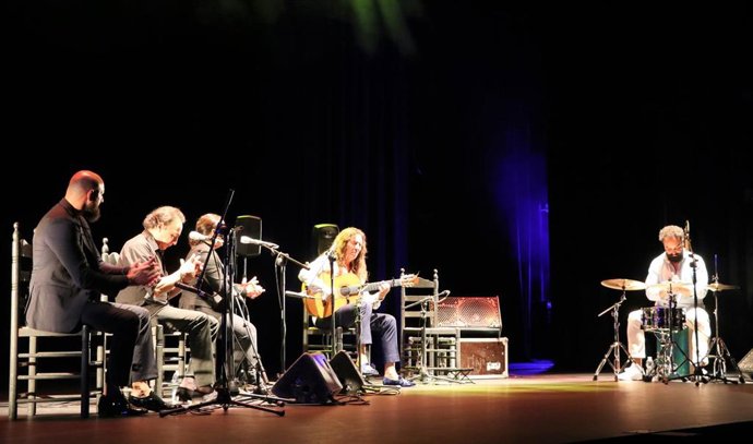 Concierto del guitarrista flamenco Tomatito en El Ejido (Almería).