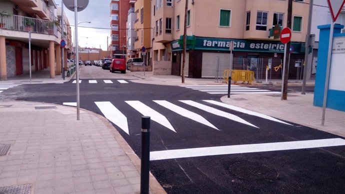 Calle Mare de Déu de Montserrat.