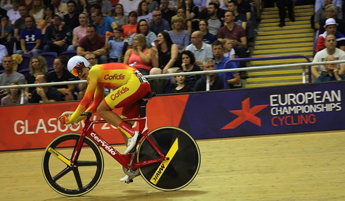 Archivo - La ciclista española Helena Casas en una foto de archivo