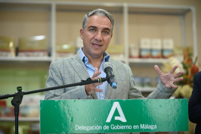 El consejero de la Presidencia, Administración Pública e Interior, Elías Bendodo (archivo)