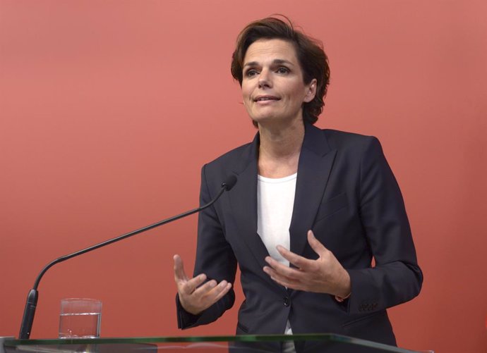 La secretaria general del Partido Socialdemócrata Austriaco (SPO), Pamela Rendi-Wagner