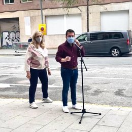 La consellera de Drets Socials, Violant Cervera, i el president de la Generalitat, Pere Aragons