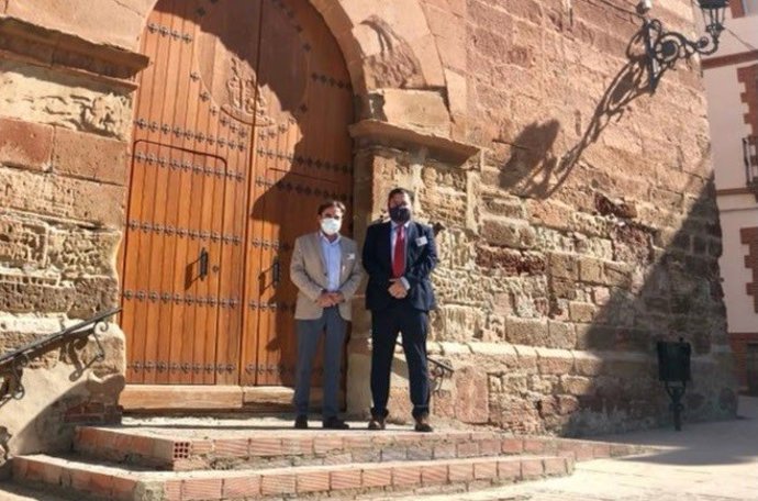 Los coordinadores provinciales de Ciudadanos (Cs) en Granada y Jaén, Joaquín López-Sidro y Miguel Moreno.