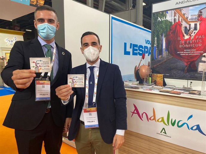 El alcalde de Almería, Ramón Fernández-Pacheco, durante su participación en la 'International French Travel Market'-Top Resa