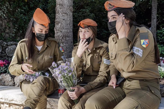 Mujeres militares del Ejército israelí