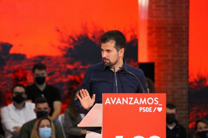 Tudanca, durante su intervención en Ponferrada.