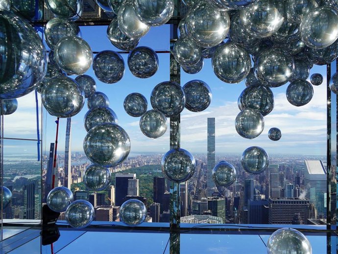 SUMMIT at One Vanderbilt, New Yorks newest glass observation deck, opening to the public on October 21st.