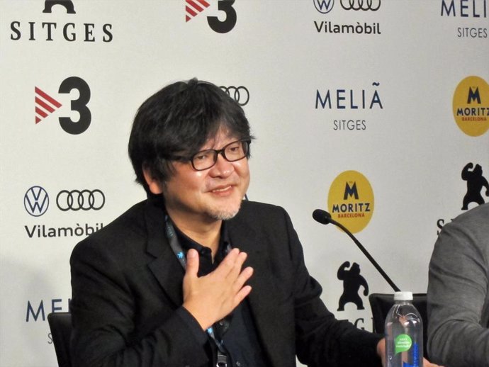 El director Mamoru Hosoda, en el Festival de Cinema de Sitges