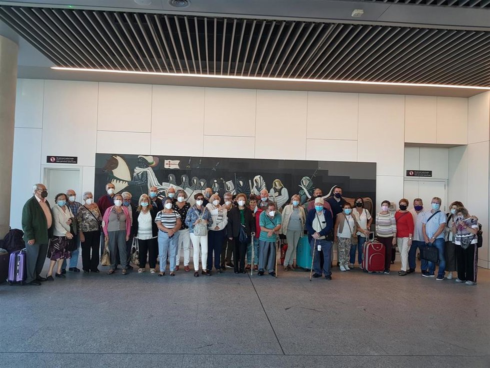 Primeros participantes del programa 'Reencontros co Xacobeo'
