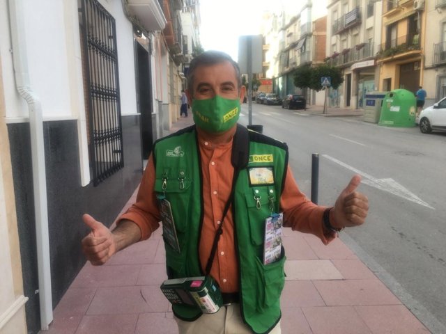 Francisco José de la Fe, vendedor del Sueldazo en Cabra