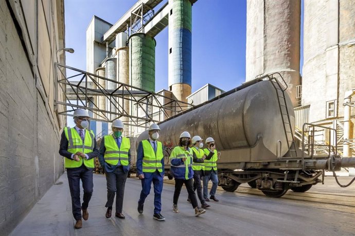 Visita a las instalaciones de Cementos Alfa en Mataporquera (Cantabria)