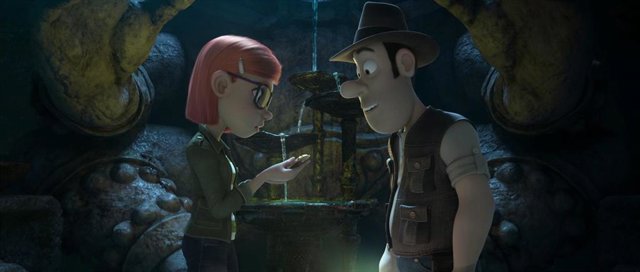 Una escena de la película Tadeo Jones, del cineasta vallisoletano Enrique Gato.