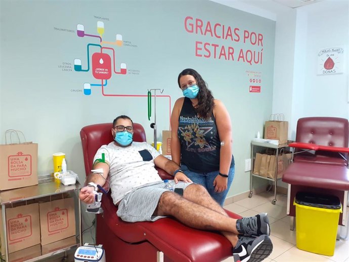 Donante de sangre del ICHH