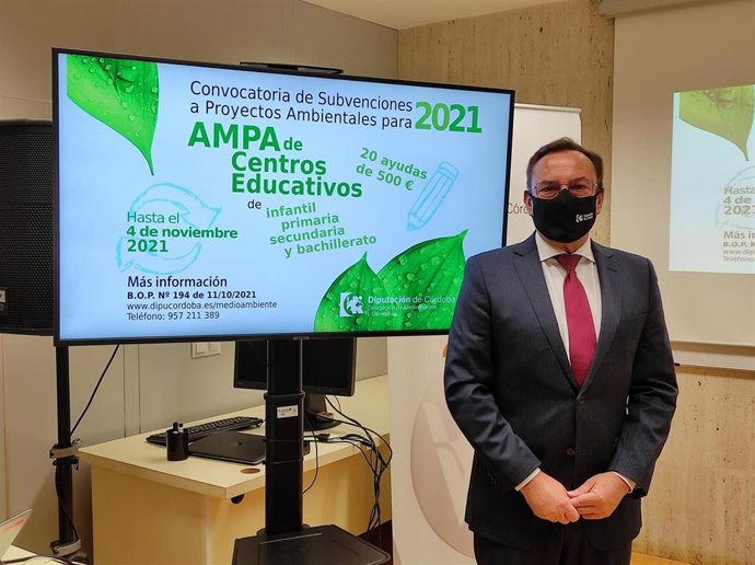 El delegado de Medio Natural y Carreteras de la Diputación de Córdoba, Francisco Palomares.