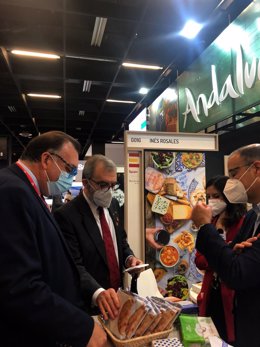 Stand del agro andaluz en la feria internacional de Colonia (Alemania).