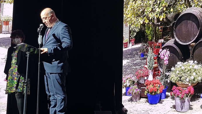 El presidente de la Diputación, Antonio Ruiz, en la presentación 'Provincia de Córdoba' en París