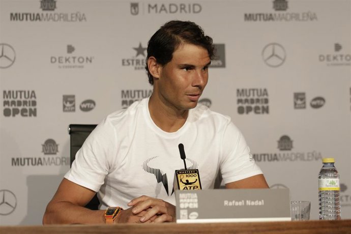 Archivo - El tenista Rafa Nadal.