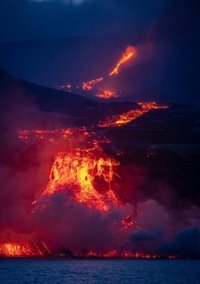 La lava gana más de 65 hectáreas de terreno en 24 horas y ya supera las 591 afectadas