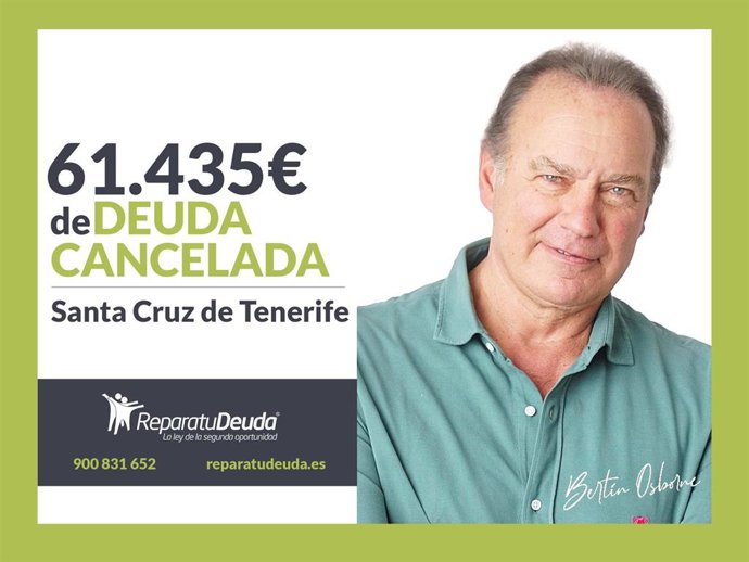 Bertín Osborne, imagen oficial de Repara Tu Deuda