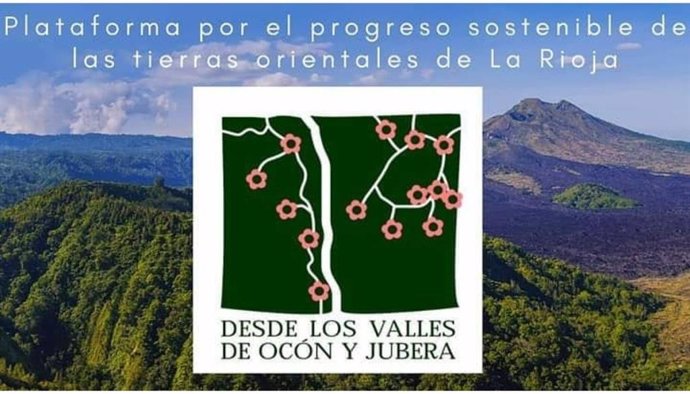 Archivo - Plataformar contra los parques eólicos en Jubera y Ocón