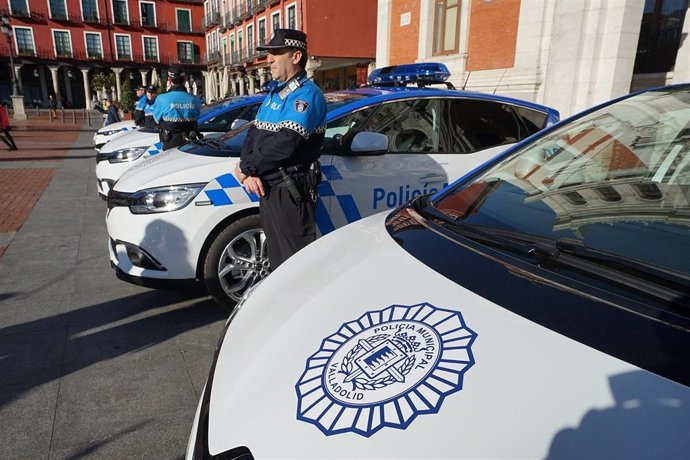 Imagen de archivo de unos agentes de la Policía Municipal de Valladolid