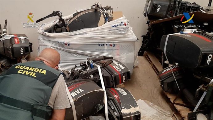 Motores fueraborda usados para la inmigración irregular