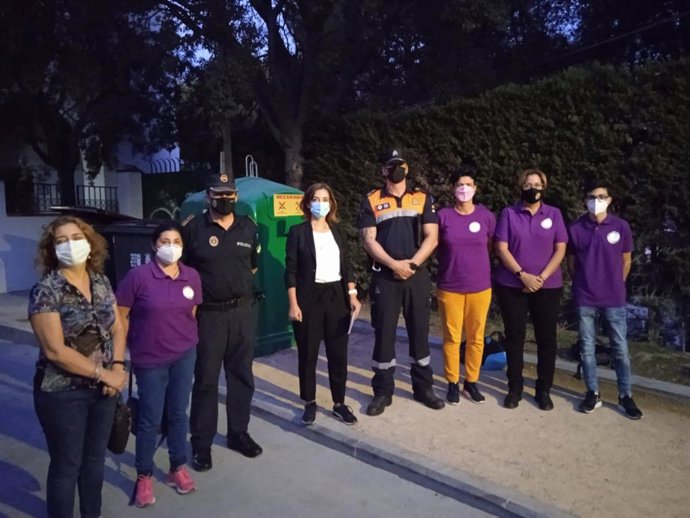 El 'Punto lila' del Ayuntamiento de Jaén