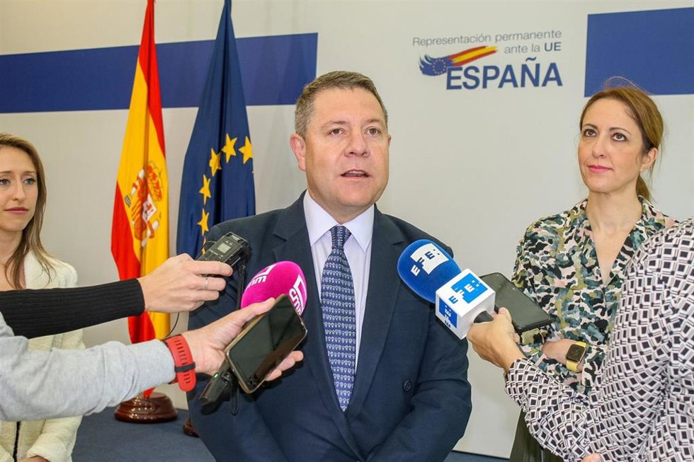 El presidente regional, Emiliano García-PAge