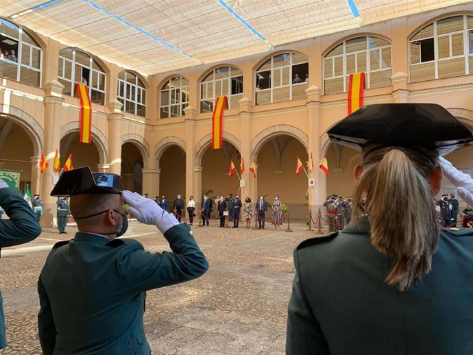 Acto en honor a la patrona de la Guardia Civil