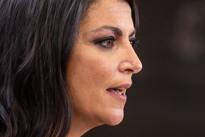 La secretaria general del Grupo de Vox en el Congreso, Macarena Olona, en una imagen de archivo