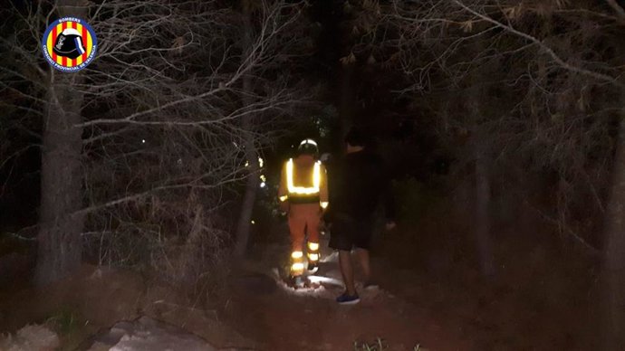 Rescate de personas en Garbí