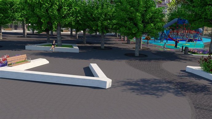 Infografía de la nueva plaza