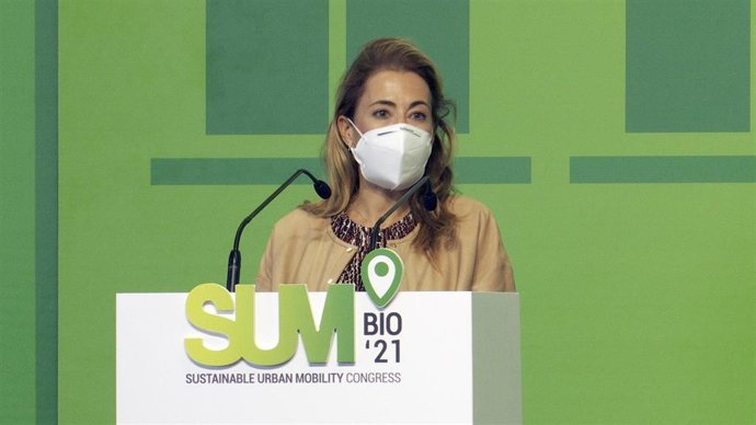 La ministra de Transportes, Movilidad y Agenda Urbana, Raquel Sánchez, en una imagen de archivo.