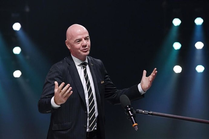 Archivo - Gianni Infantino, presidente de la FIFA