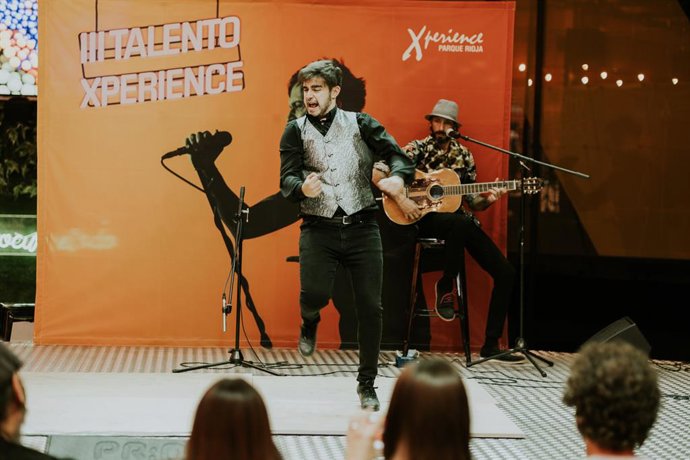 El bailaor David de Remedios, ganador de Talento Xperience Parque Rioja. 