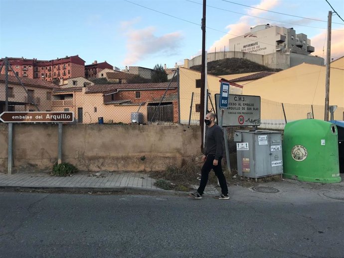 El portavoz de Ganar Teruel-IU, Nicolás López.
