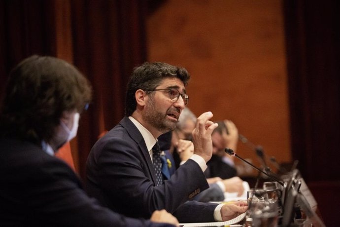 El vicepresident i conseller de Polítiques Digitals i Territori del Govern, Jordi Puigneró
