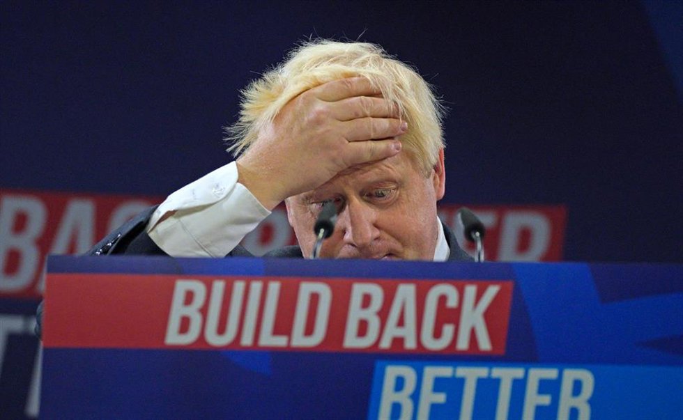 El primer ministro de Reino Unido, Boris Johnson. 