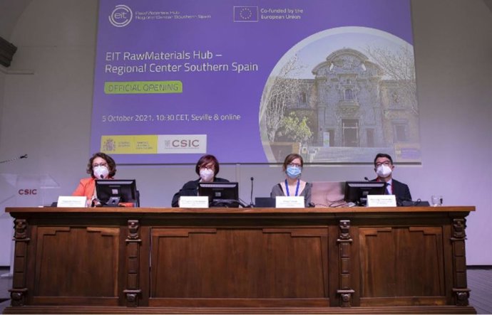 Instituto de Innovación y Tecnología Europeo (EIT) RawMaterials Hub-Regional Center Southern Spain en la Casa de la Ciencia de Sevilla
