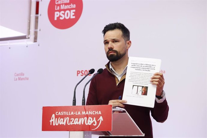 El responsable de Política Municipal del PSOE de Castilla-La Mancha, Miguel Zamora.