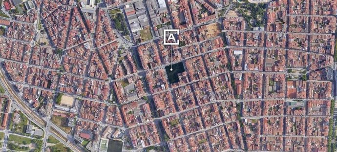 Imágen aérea de Terrassa