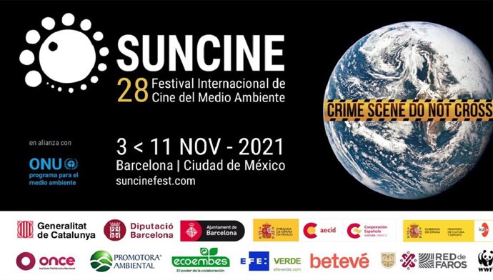 Cartel del Festival de cine SUNCINE