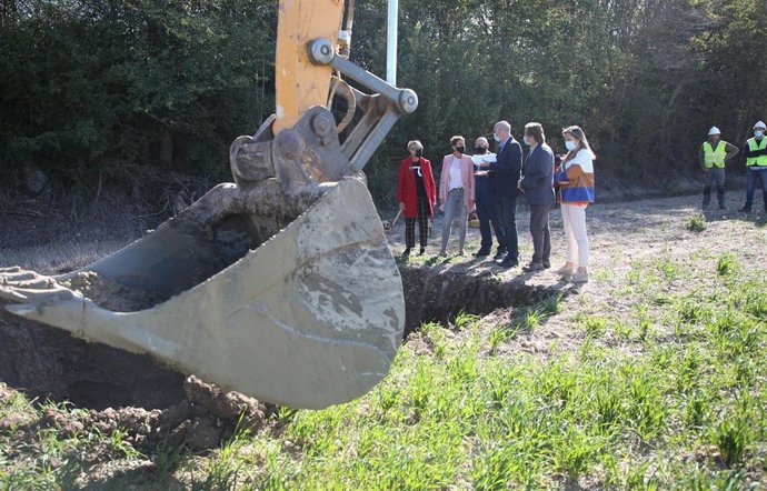 Visita a las obras del Canal.