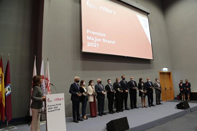 Ceremonia de entrega de los Premios Fitur 2021.