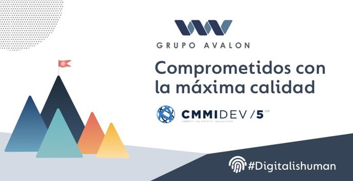 Grupo Avalon valorado en nivel 5 CMMI.