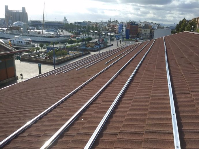 Panells fotovoltaics del Port de Tarragona