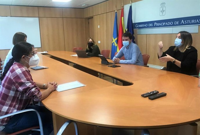 Imagen de la reunión.