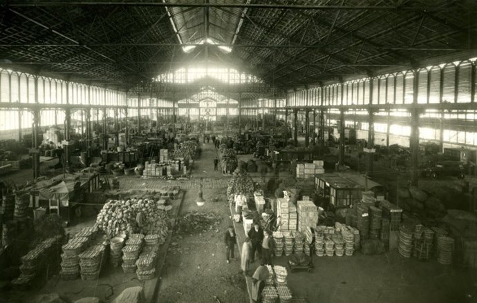 Imagen de la exposición 'Alimentar Barcelona. Ciutat, provement i salut' en el Museu d'Histria de Barcelona (Muhba)
