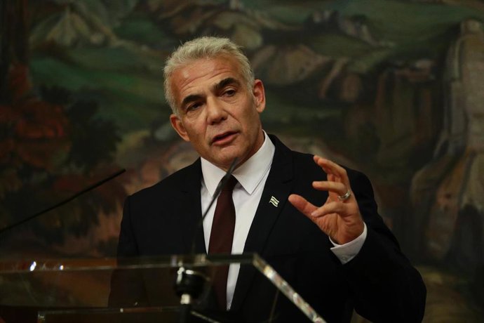 Archivo - El ministro de Exteriores de Israel, Yair Lapid.